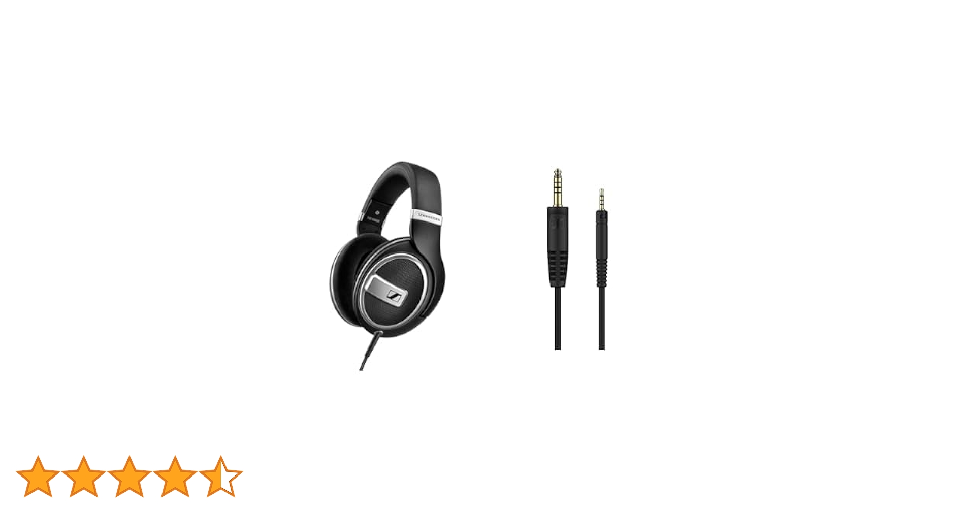 HD599SE+純正4.4mmバランスケーブルセット ゼンハイザー Geekria ケーブル 互換性 オーディオコード ゼンハイザー